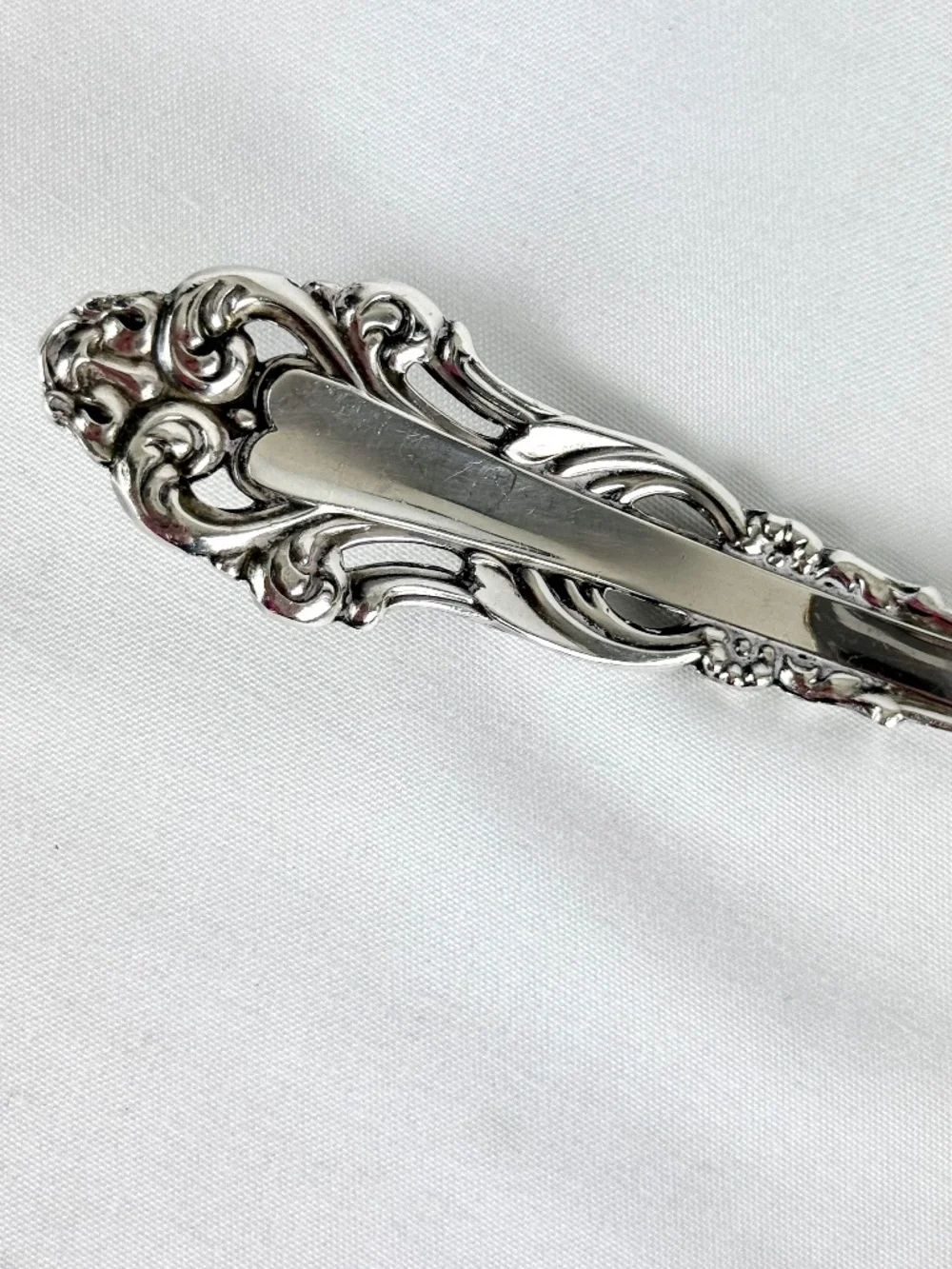 Vintage 1970s Grand Renaissance Sterling Silver Gravy Ladle Reed and Barton